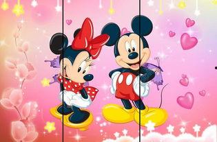 米奇与米妮图片,经典卡通形象的永恒魅力